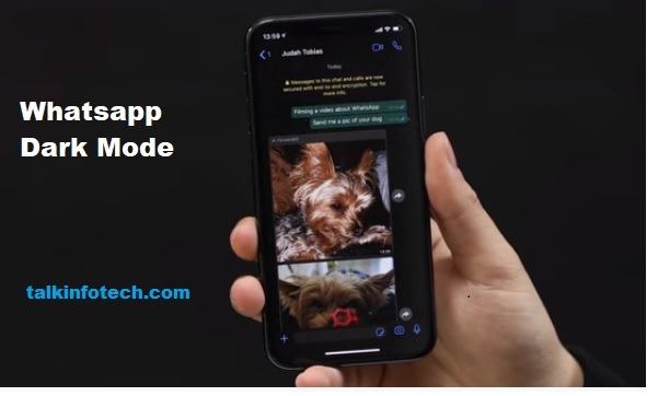 whatsapp dark mode