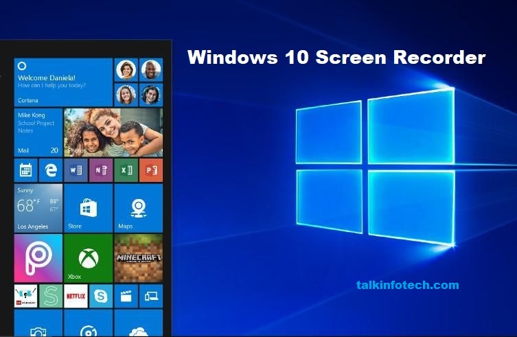 Windows 10 screen recorder