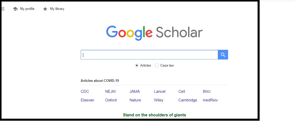 google scholar