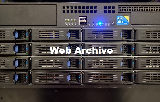 web archive image